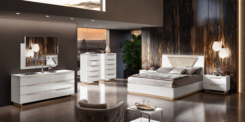 Smart Bedroom White Set - DMV FurnitureBedroom Set