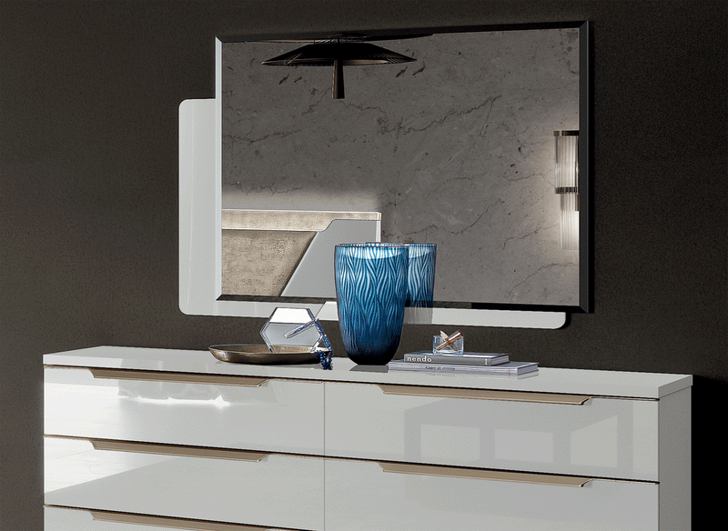 Smart White Mirror - i37940 - DMV Furniture