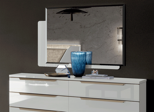 Smart White Mirror - i37940 - DMV Furniture