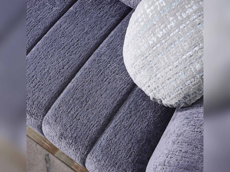 Snowy 3-pieces (Sofa & Loveseat & Swivel Chair) Livingroom Set Anthracite in Anthracite - 101-SNO-ROMAA-321