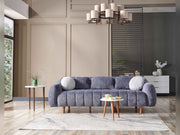 Snowy Stationary Sofa Anthracite in Anthracite - 101-SNO-ROMAA-3