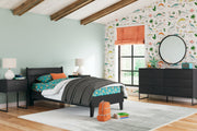 Socalle Black Youth Panel Platform Bedroom Set - DMV FurnitureYouth Bedroom Set