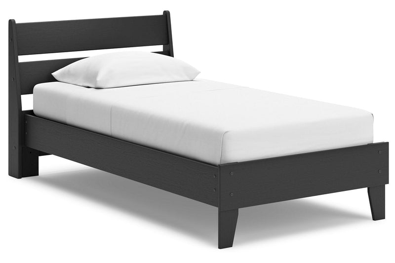 Socalle Black Youth Panel Platform Bedroom Set - DMV FurnitureYouth Bedroom Set
