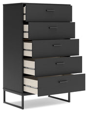 Socalle Black Youth Panel Platform Bedroom Set - DMV FurnitureYouth Bedroom Set