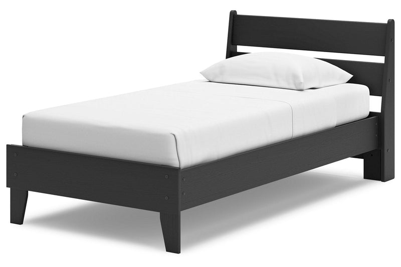 Socalle Black Youth Panel Platform Bedroom Set - DMV FurnitureYouth Bedroom Set