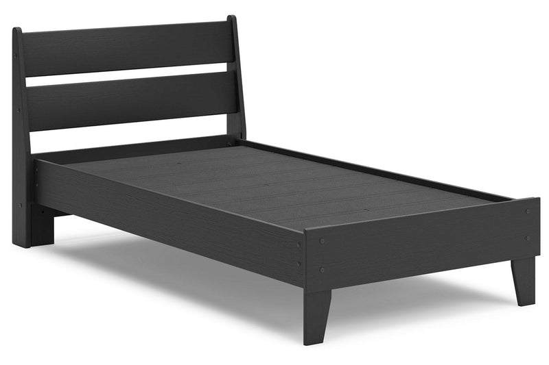 Socalle Black Youth Panel Platform Bedroom Set - DMV FurnitureYouth Bedroom Set