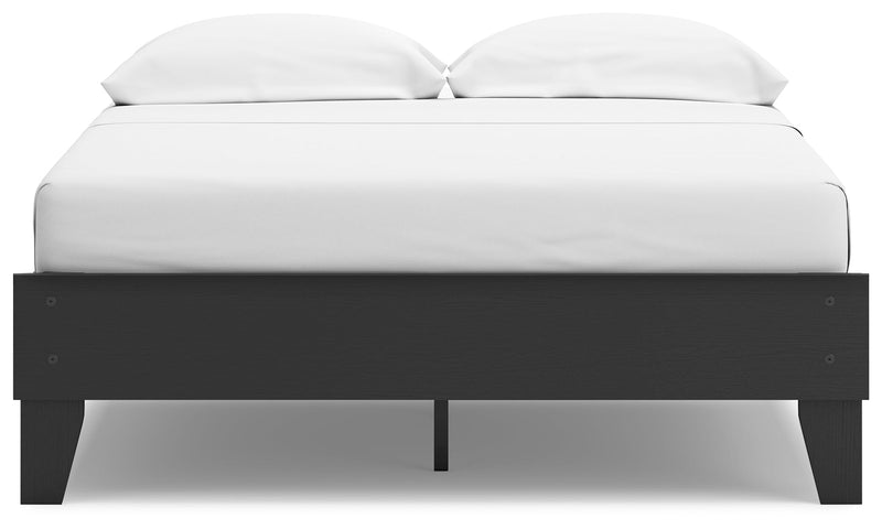Socalle Black Youth Platform Bedroom Set - DMV FurnitureYouth Bedroom Set