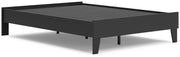 Socalle Black Youth Platform Bedroom Set - DMV FurnitureYouth Bedroom Set