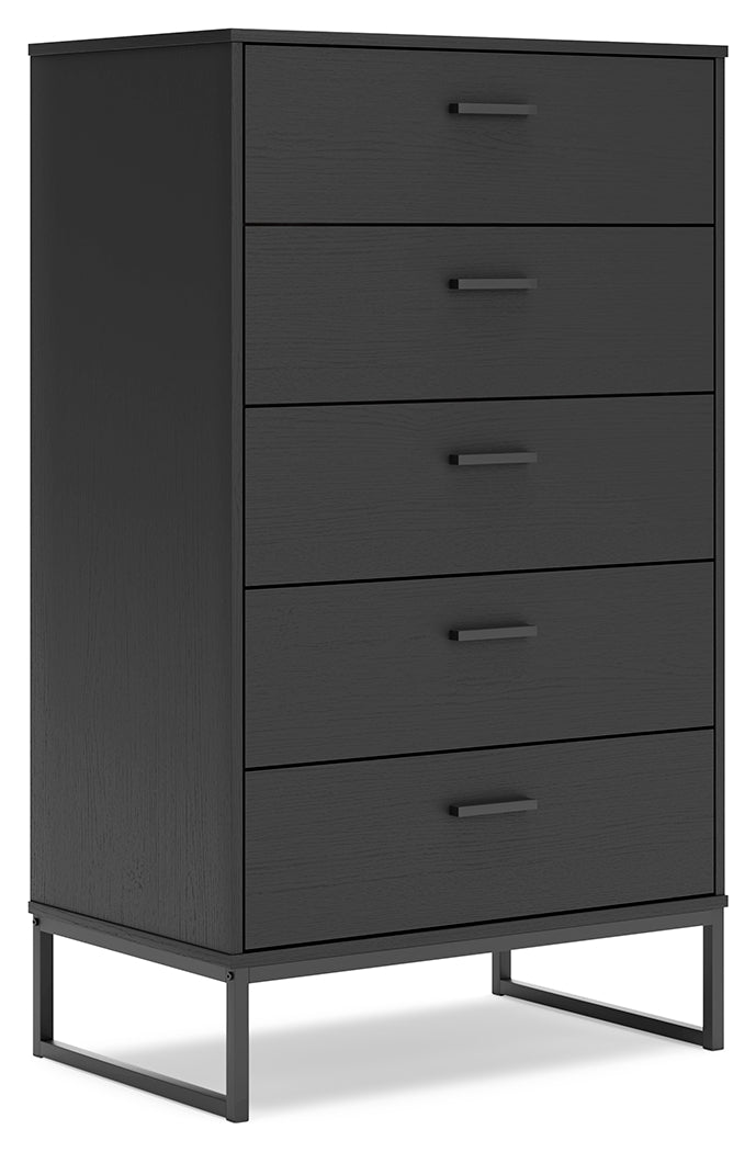 Socalle Black Youth Platform Bedroom Set - DMV FurnitureYouth Bedroom Set
