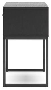 Socalle Full Panel Headboard with Dresser and 2 Nightstands in Black - PKG019051