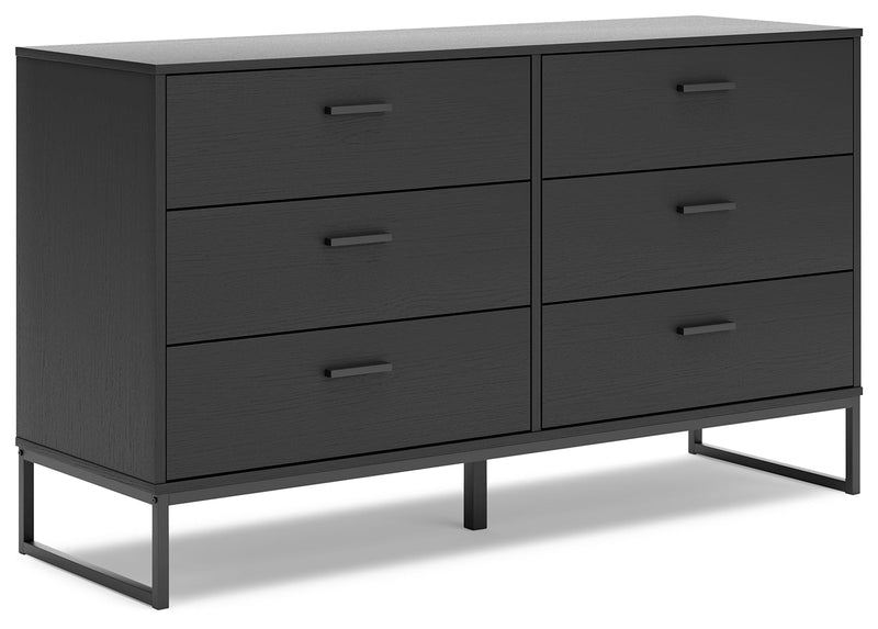 Socalle Black Youth Platform Bedroom Set from Ashley - DMV Furniture