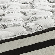 Socalle Full Platform Bed with Mattress in Light Natural - PKG018219