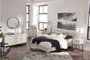 Socalle Natural Queen Panel Platform Bed - DMV FurnitureQueen Bed