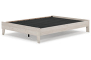 Socalle Natural Queen Platform Bed - DMV FurnitureQueen Bed