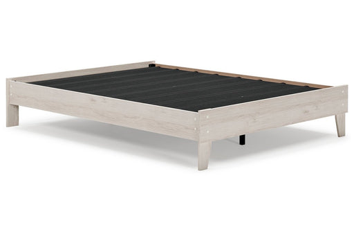 Socalle Natural Queen Platform Bed - DMV FurnitureQueen Bed