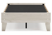 Socalle Natural Twin Platform Bed - DMV FurnitureTwin Bed