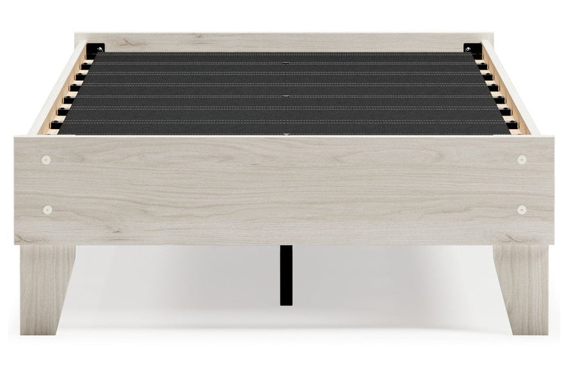 Socalle Natural Twin Platform Bed - DMV FurnitureTwin Bed