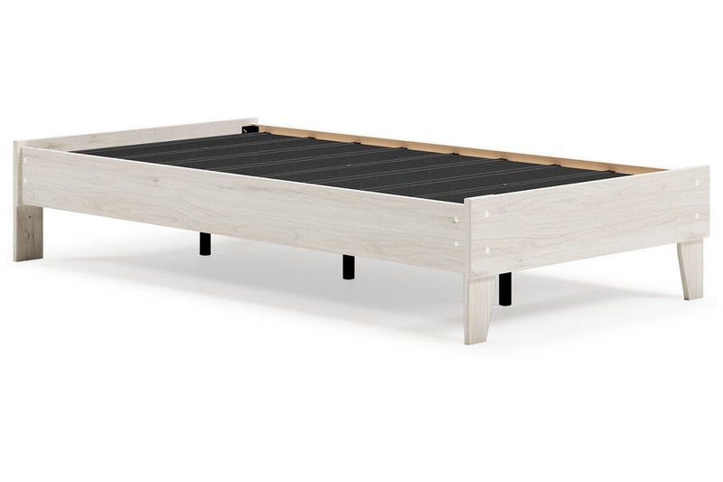Socalle Natural Twin Platform Bed - DMV FurnitureTwin Bed