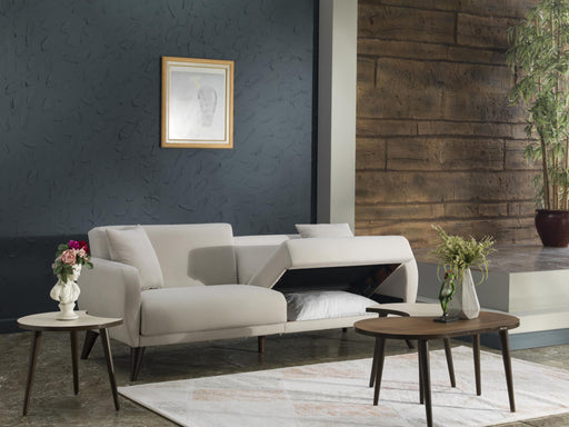Sofa In A Box - Flexy (Zigana Beige) - DMV FurnitureSleeper Sofa