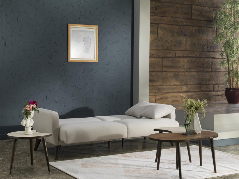 Sofa In A Box - Flexy (Zigana Beige) - DMV FurnitureSleeper Sofa