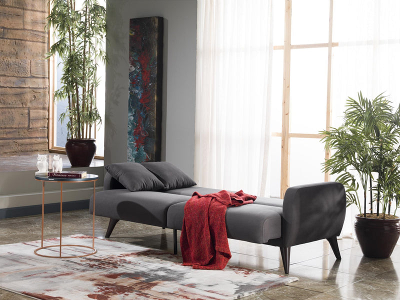 Sofa In A Box - Flexy (Zigana Charcoal) - DMV FurnitureSleeper Sofa