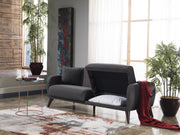 Sofa In A Box - Flexy (Zigana Charcoal) - DMV FurnitureSleeper Sofa