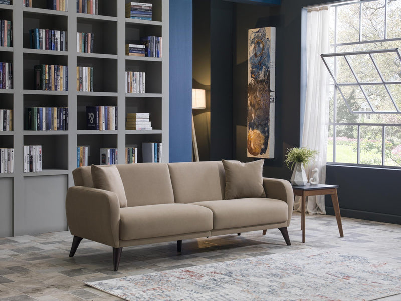 Sofa In A Box - Flexy (Zigana Taupe) - DMV FurnitureSleeper Sofa