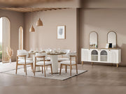Sofya Dining Chair (6 PCS) in Cream - 200-ALT-SOF-DC-6