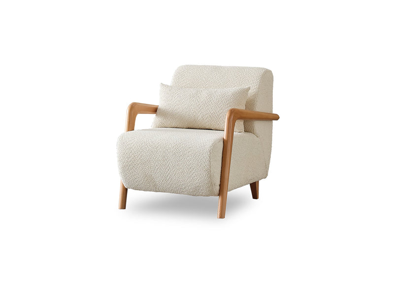 Soho 3-pieces (Sofa & Loveseat & Chair) Livingroom Set Cream in Cream - 101-SOH-IST03-321