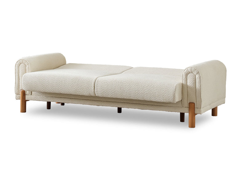 Soho Convertible Sofa Cream in Cream - 101-SOH-IST03-3