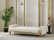 Soho Convertible Sofa Cream in Cream - 101-SOH-IST03-3