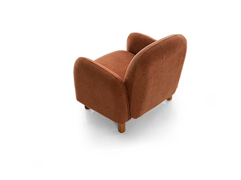 Soho Eli Chair in Brick - 200-ELI-SOH-P9-07-B