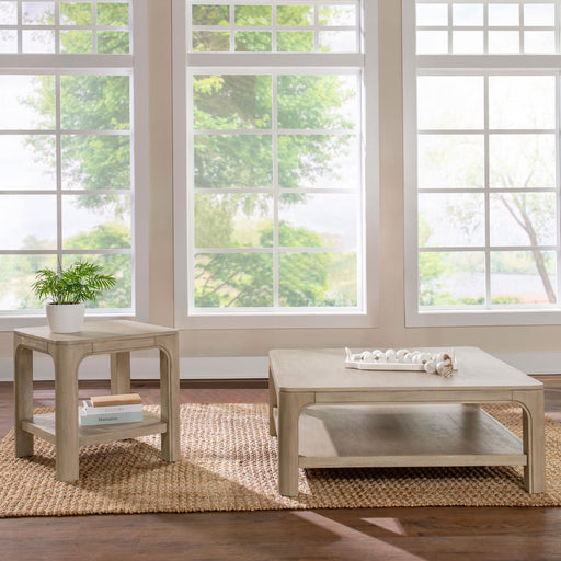 Solano 2-piece Square Coffee Table Set Weathered Mango - 723488-S2