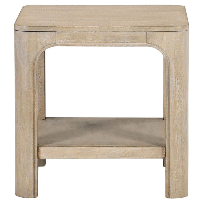 Solano 2-piece Square Coffee Table Set Weathered Mango - 723488-S2