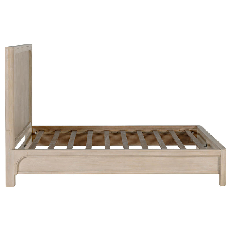 Solano 56-inch Eastern King Panel Bed Weathered Mango - 222521KE
