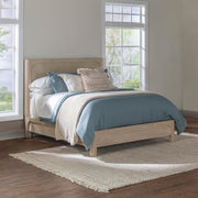 Solano 56-inch Queen Panel Bed Weathered Mango - 222521Q