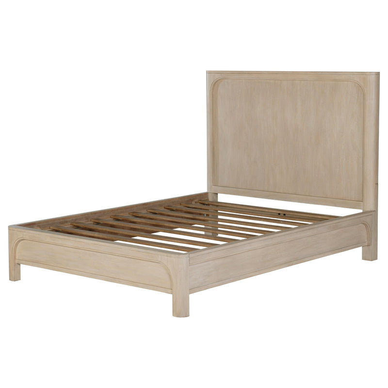 Solano 56-inch Queen Panel Bed Weathered Mango - 222521Q