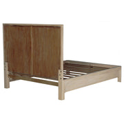 Solano 56-inch Queen Panel Bed Weathered Mango - 222521Q