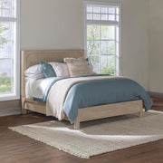 Solano 81-inch California King Panel Bed Weathered Mango - 222521KW