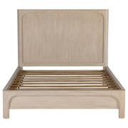 Solano 81-inch California King Panel Bed Weathered Mango - 222521KW