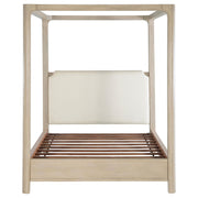 Solano 85-inch Queen Canopy Bed Weathered Mango - 222520Q