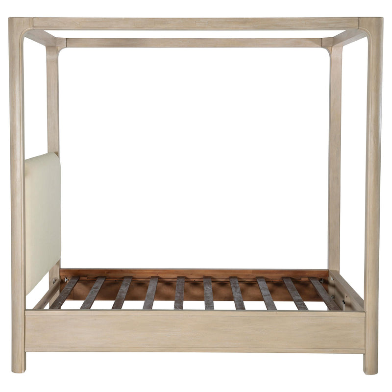 Solano 85-inch Queen Canopy Bed Weathered Mango - 222520Q