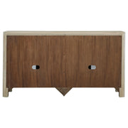 Solano Sliding Door Dining Sideboard Server Weathered Mango - 115505