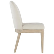 Solano Upholstered Dining Side Chair Beige (Set of 2) - 115502