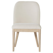 Solano Upholstered Dining Side Chair Beige (Set of 2) - 115502