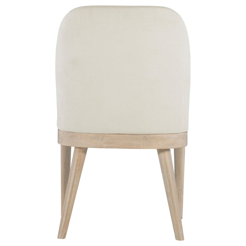 Solano Upholstered Dining Side Chair Beige (Set of 2) - 115502