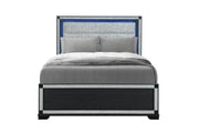 Soleil Charcoal Queen Bed - SOLEIL-CHARCOAL-QB