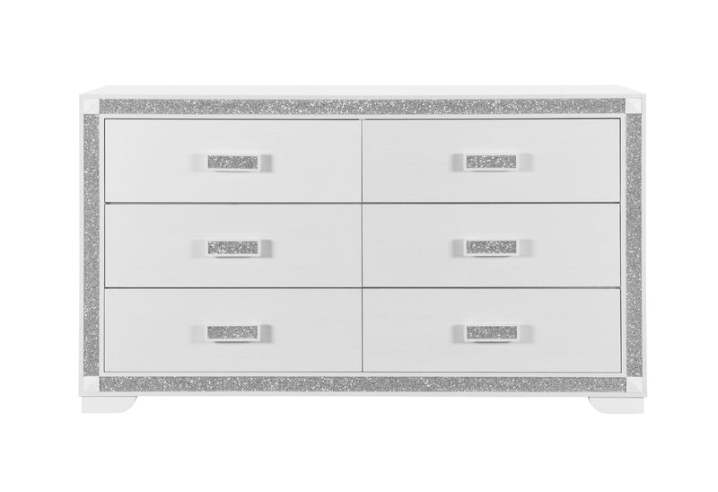 Soleil White Dresser - SOLEIL-WHITE-DR