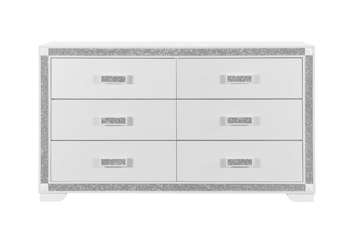 Soleil White Dresser - SOLEIL-WHITE-DR