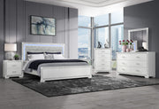Soleil White Queen Bed Group - SOLEIL-WHITE-QBG